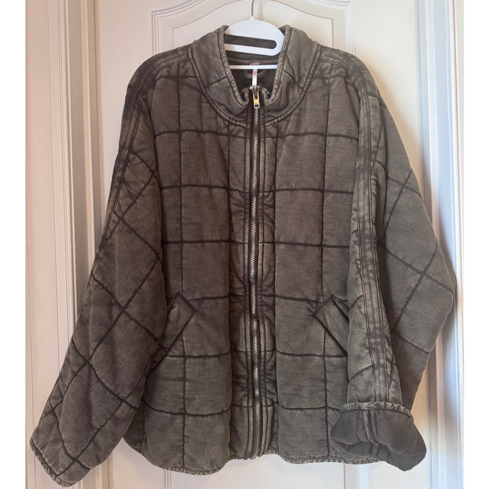 Free People - We The Free Dolman Sleeve Quilted Jacket